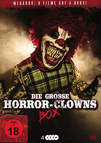 Die große Horror-Clowns Deluxe Mega-Box (4 DVDs) von White Pearl Movies / daredo (Soulfood)