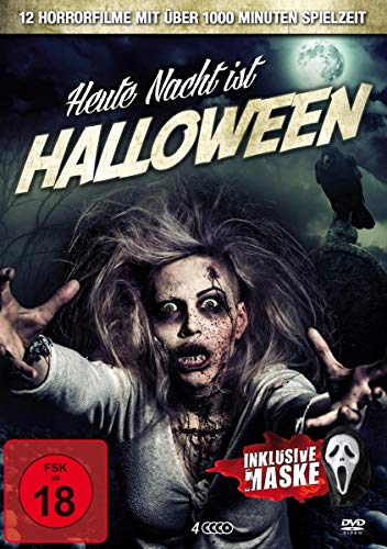 Heute Nacht ist Halloween - Box Edition mit Horror-Maske (4 DVDs mit 12 Filmen) von White Pearl Movies / daredo (Soulfood)