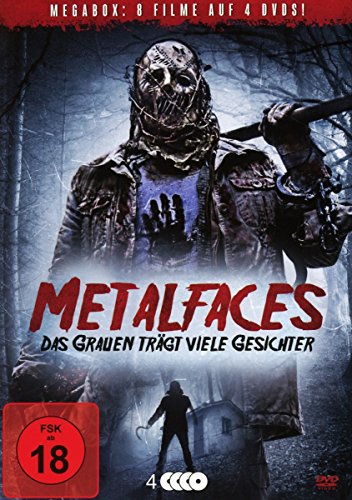 Metalfaces - Das Grauen trägt viele Gesichter - Uncut [4 DVDs] von White Pearl Movies / daredo (Soulfood)