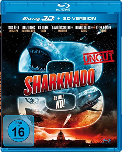 Sharknado 3 - Oh Hell No! (Real 3D inkl. 2D Version) [3D Blu-ray] von White Pearl Movies / daredo (Soulfood)