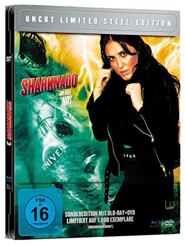 Sharknado 3: Oh Hell No! - Limited Steel Edition (limitiert auf 1.000 Stück, durchnummeriert) (+ DVD) [Blu-ray] von White Pearl Movies / daredo (Soulfood)