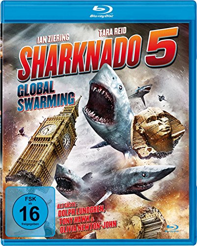 Sharknado 5 - Global Swarming (uncut Fassung) [Blu-ray] von White Pearl Movies / daredo (Soulfood)