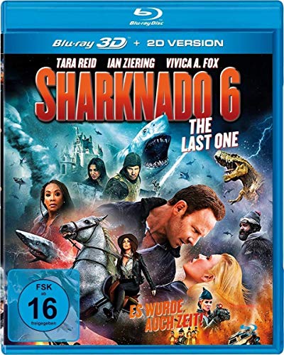 Sharknado 6 - The Last One (Es wurde auch Zeit!) - Uncut (3D Version inkl. 2D Fassung) [3D Blu-ray] von White Pearl Movies / daredo (Soulfood)