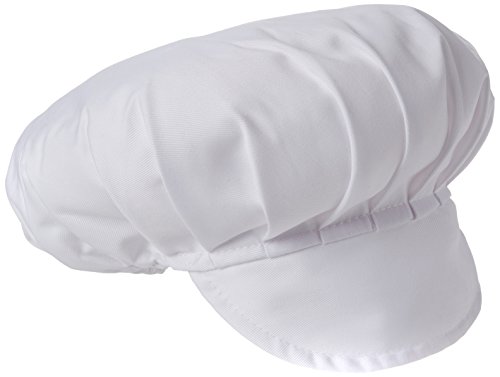 Whites Chefs Apparel B255 weiß Peaked Hat, eine Größe, weiß Polycotton von Whites Chefs Apparel