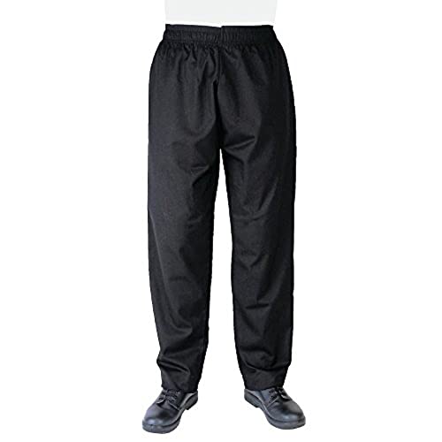 Whites Vegas Unisex-Kochhose mit Gummibund, Größe: M / 34 -36 Zoll, Schwarz, Polycotton, Professionelles Aussehen, Geeignet für gewerbliche Wäsche, A582-M Whites Vegas Unisex-Kochhose mit Gummibund, Größe: M / 34 -36 Zoll, Schwarz, Polycotton, Professionelles Aussehen, Geeignet für gewerbliche Wäsche, A582-M von Whites Chefs Clothing
