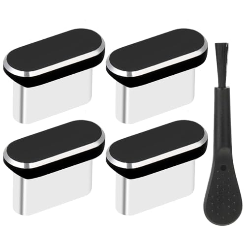 Ladeanschlussstopfen - Ladeanschlussabdeckung |. Gebürsteter Telefonanschlussschutz, 1 x 0,6 cm, Staubschutz Typ C, Staubschutz für Ladeanschlussstopfen - Ladeanschlussabdeckung |. Gebürsteter Telefonanschlussschutz, 1 x 0,6 cm, Staubschutz Typ C, Staubschutz für von Whnbuij