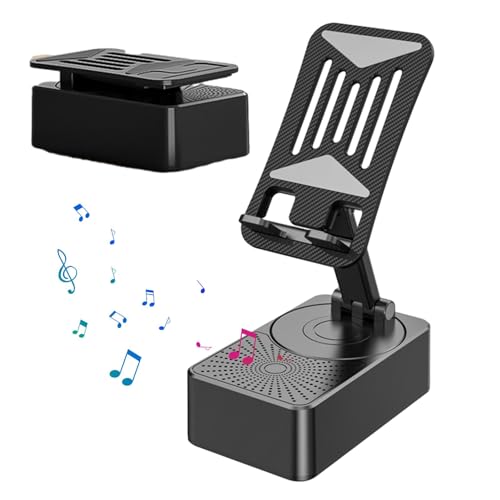 Mobiler Lautsprecherständer – Audio-Handy-Ständer, 0oth Lautsprecher-Dock, 360 Grad drehbar, Handy-Stativhalterung mit 9D-Surround-Sound, 3-in-1-Anti-Rutsch-Basis, Mobiler Lautsprecherständer – Audio-Handy-Ständer, 0oth Lautsprecher-Dock, 360 Grad drehbar, Handy-Stativhalterung mit 9D-Surround-Sound, 3-in-1-Anti-Rutsch-Basis, von Whnbuij