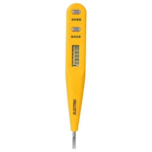 Schraubendreher -Elektrizitätsdetektor - digitale Leistungssonde, Kompaktdrahtanalysator | 2-in-1-AC-DC-Spannungsdetektor mit Taschenlampe, Hochdrehmomentspannungsprüfungsprüfer für Schaltungsuntersu Schraubendreher -Elektrizitätsdetektor - digitale Leistungssonde, Kompaktdrahtanalysator | 2-in-1-AC-DC-Spannungsdetektor mit Taschenlampe, Hochdrehmomentspannungsprüfungsprüfer für Schaltungsuntersu von Whnbuij