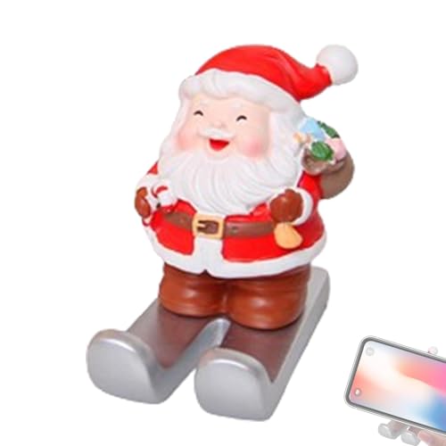 Tablet-Halterung für Weihnachtsmann, Handyhalterung für den Weihnachtsmann | Handyhalter mit Weihnachtsfigur, tragbarer Weihnachts-Telefonhalter, Harz-Telefonständer für Smartphone Tablet-Halterung für Weihnachtsmann, Handyhalterung für den Weihnachtsmann | Handyhalter mit Weihnachtsfigur, tragbarer Weihnachts-Telefonhalter, Harz-Telefonständer für Smartphone von Whnbuij