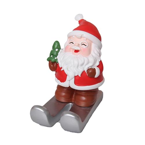 Weihnachtsmann Tablet-Ständer, Weihnachtsmann Telefonständer - Telefonständer für Weihnachtsfiguren | Weihnachtstelefonhalter, Handyhalter aus Harz für Smartphone Weihnachtsmann Tablet-Ständer, Weihnachtsmann Telefonständer - Telefonständer für Weihnachtsfiguren | Weihnachtstelefonhalter, Handyhalter aus Harz für Smartphone von Whnbuij