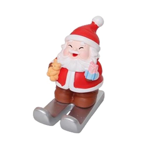Weihnachtsmann-Telefonhalter, Weihnachtsmann-Telefonhalter - Weihnachtlicher Smartphone-Halter | Weihnachtlicher Handyhalter | Weihnachtstelefonhalter aus Harz für Smartphone Weihnachtsmann-Telefonhalter, Weihnachtsmann-Telefonhalter - Weihnachtlicher Smartphone-Halter | Weihnachtlicher Handyhalter | Weihnachtstelefonhalter aus Harz für Smartphone von Whnbuij