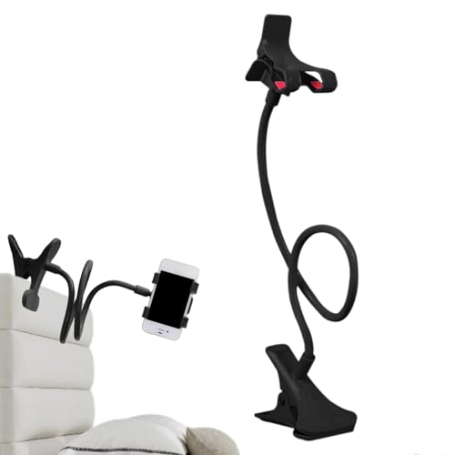 Whnbuij Handy-Halterung mit Schwanenhals, Flexible Handy-Halterung, Mehrzweck-Kopfteil, Nachttisch-Clip für Tisch, schauen Whnbuij Handy-Halterung mit Schwanenhals, Flexible Handy-Halterung, Mehrzweck-Kopfteil, Nachttisch-Clip für Tisch, schauen von Whnbuij