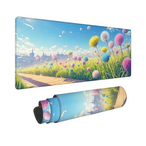 Mauspad 1000x500x3mm, Karikatur Mousepad XXL, Schreibtischunterlage Löwenzahn Mousepad Schreibtisch Zubehör, Waterproof Surface - Non-Slip Rubber Base, Stitched Edges, Geschenke für MäNner WR-248 Mauspad 1000x500x3mm, Karikatur Mousepad XXL, Schreibtischunterlage Löwenzahn Mousepad Schreibtisch Zubehör, Waterproof Surface - Non-Slip Rubber Base, Stitched Edges, Geschenke für MäNner WR-248 von Whoonng