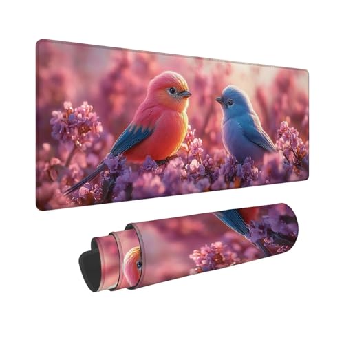 Mauspad Tier Mousepad Lila Schreibtischunterlage, Wassxerdicht VerläNgertes Desk Mat, rutschfeste Gummibasis mit VernäHte Kanten für Gaming, BüRo, Zuhause, Geschenke für Frauen 900x300x3mm WR-311 Mauspad Tier Mousepad Lila Schreibtischunterlage, Wassxerdicht VerläNgertes Desk Mat, rutschfeste Gummibasis mit VernäHte Kanten für Gaming, BüRo, Zuhause, Geschenke für Frauen 900x300x3mm WR-311 von Whoonng