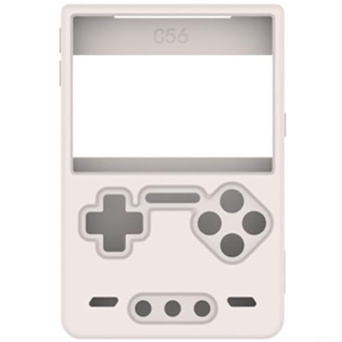 Die widerstandsfähige Silikonhülle für Trimui Brick hält Ihr Gerät sicher während Sie spielen, Weiß von Whychstore
