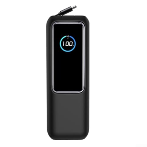 Innovatives Design der Silikon-Schutzhülle. Schützen Sie Ihr Ladegerät mit 25 K mAh effizient (schwarz) von Whychstore