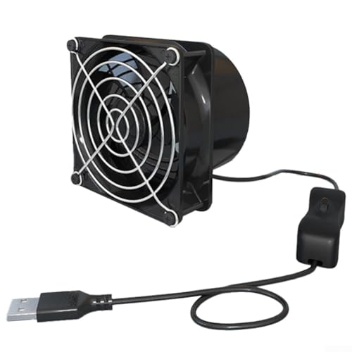 Kompakte USB-Dunstabzugshaube für optimale Küchenbelüftung ohne Installationsaufwand (A) von Whychstore