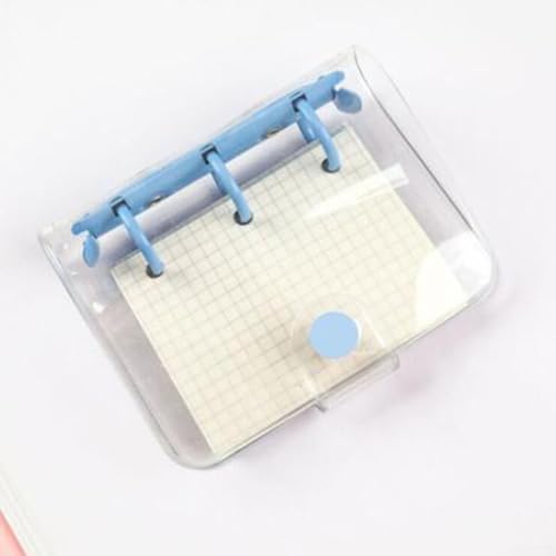 The Compact Planner Ein handliches Mini-Tagebuch mit einem funktionalen Drei-Ring-System (blau) von Whychstore