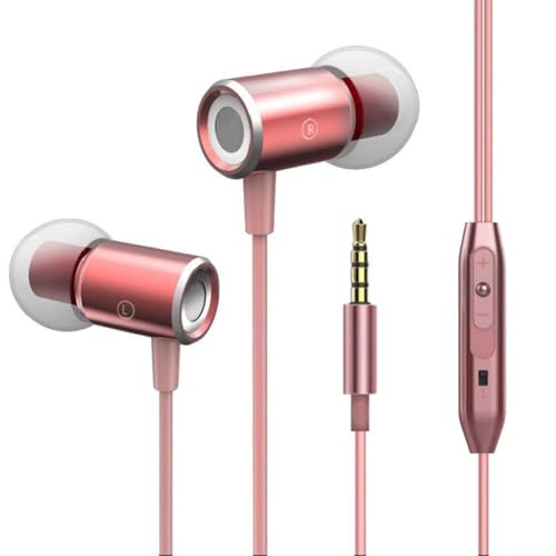 Whychstore Genießen Sie tiefen, satten Klang mit innovativen 9D-HIFI-Kopfhörern, kompatibel mit Geräten (Rosa) von Whychstore