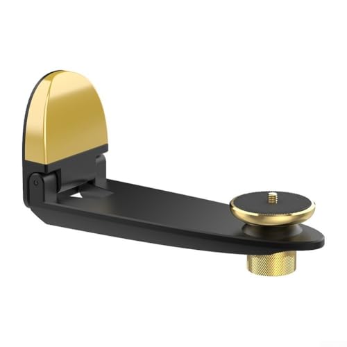 Whychstore Innovatives Design, verstellbare Wandhalterung für Ihren Projektor aus robuster Aluminiumlegierung (Gold) von Whychstore