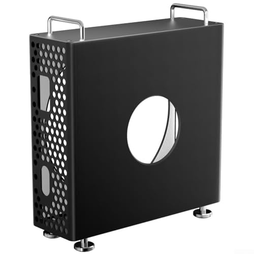 Whychstore Mini-Ständer für Mac aus Aluminiumlegierung, Chassis-Ständer für 2024 Mfour- Mini MfourStand - Mini Mfour Gehäuse (schwarz) von Whychstore