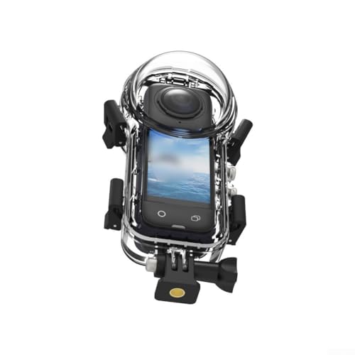 Whychstore Unsichtbares Tauchgehäuse für Insta360 X5, 50 m wasserdichtes Gehäuse, schützende Unterwasser-Tauchschale mit Halterungszubehör, 173,5 x 92 x 88,3 mm Whychstore Unsichtbares Tauchgehäuse für Insta360 X5, 50 m wasserdichtes Gehäuse, schützende Unterwasser-Tauchschale mit Halterungszubehör, 173,5 x 92 x 88,3 mm von Whychstore