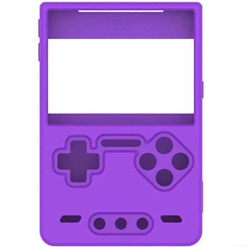 Widerstandsfähige Silikonhülle für Trimui Brick hält Ihr Gerät sicher während Sie spielen, Violett von Whychstore
