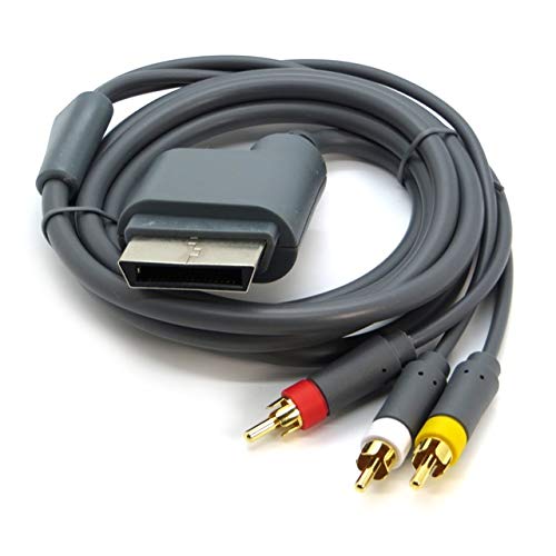 WiCareYo AV Audio Video Optisches Kabel kompatibel für Xbox 360 Konsole Videospiel von WiCareYo