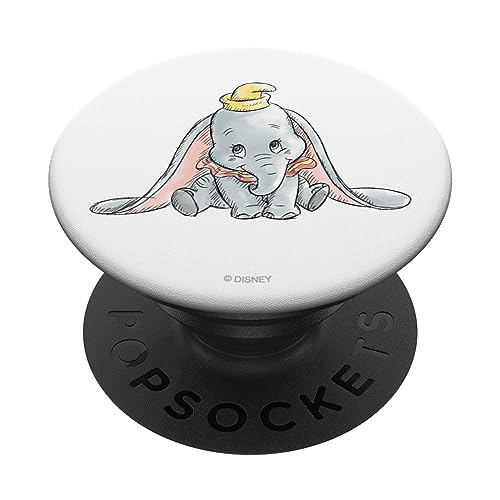 Disney Classic Dumbo Baby Elephant PopSockets mit austauschbarem PopGrip von WiLLBee