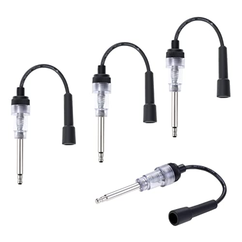 WiMas 4PCS Zündungsprüfer Zündung Prüfer, Sichtbar Zündfunkentester Motor Zündtester Armature Diagnose Detektor für Automotive Interne/Externe Engine von WiMas