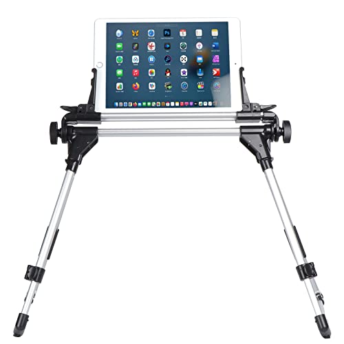 WiMas Verstellbar Tablet Ständer Tablet Stand Bettrahmenhalter Tragbar Telefonständer Tablet Halterung für iPad iPhone Handy Tablet Kindle Schlafzimmer Küche Büro von WiMas