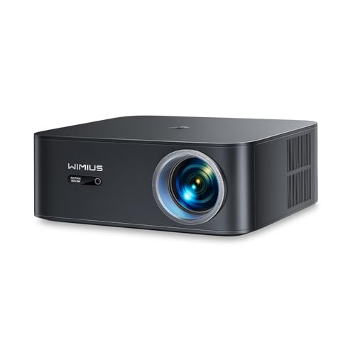 【1200 ANSI/Google TV】 1080P Full HD Beamer Autofokus Trapezkorrektur Smart Beamer WiFi6 Bluetooth, Sprachsteuerung 4K Beamer 【1200 ANSI/Google TV】 1080P Full HD Beamer Autofokus Trapezkorrektur Smart Beamer WiFi6 Bluetooth, Sprachsteuerung 4K Beamer von WiMiUS