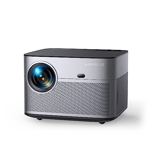 【Autofokus/Trapezkorrektur】 Beamer, 26000 Lumen WiFi Bluetooth Beamer Full HD 1080P, Heimkino Video Beamer 4K Unterstützung kompatibel mit Fire Stick,X-Box,PS5,Laptop,USB,Handy Projektor 【Autofokus/Trapezkorrektur】 Beamer, 26000 Lumen WiFi Bluetooth Beamer Full HD 1080P, Heimkino Video Beamer 4K Unterstützung kompatibel mit Fire Stick,X-Box,PS5,Laptop,USB,Handy Projektor von WiMiUS