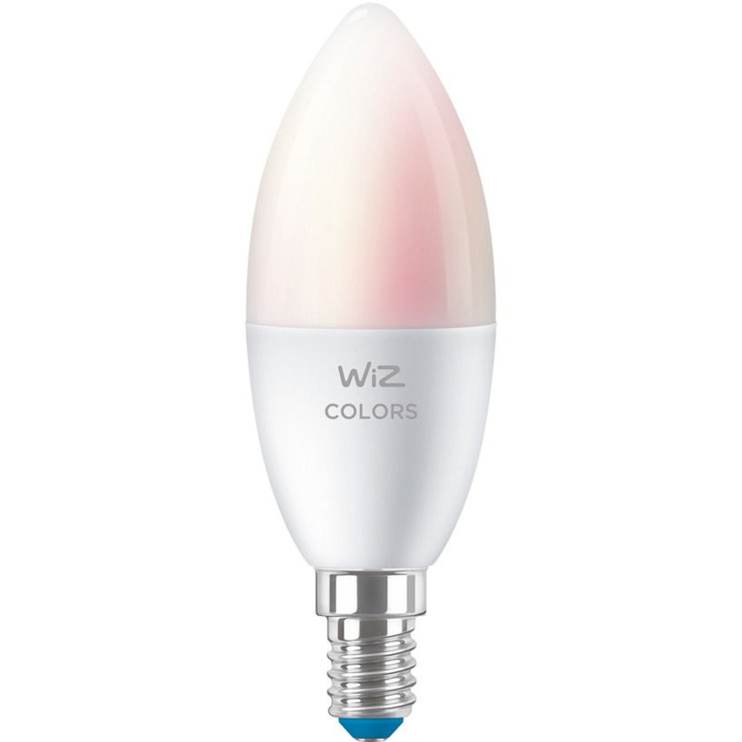 Colors LED-Kerze C37 E14, LED-Lampe von WiZ