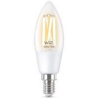 WiZ 40W E14 Kerzenform Filament Clear Warm- und Kaltweiß - weiß von WiZ