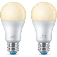 WiZ 60W E27 Standardform Tunable Weiß 2er-Pack - weiß von WiZ