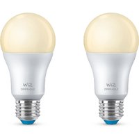 WiZ 60W E27 Standardform White 2er-Pack - weiß von WiZ