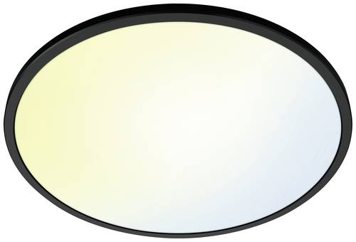 WiZ 8719514554955 SuperSlim Ceiling 22W B RD 27-65K TW LED-Deckenleuchte 22W Schwarz von WiZ