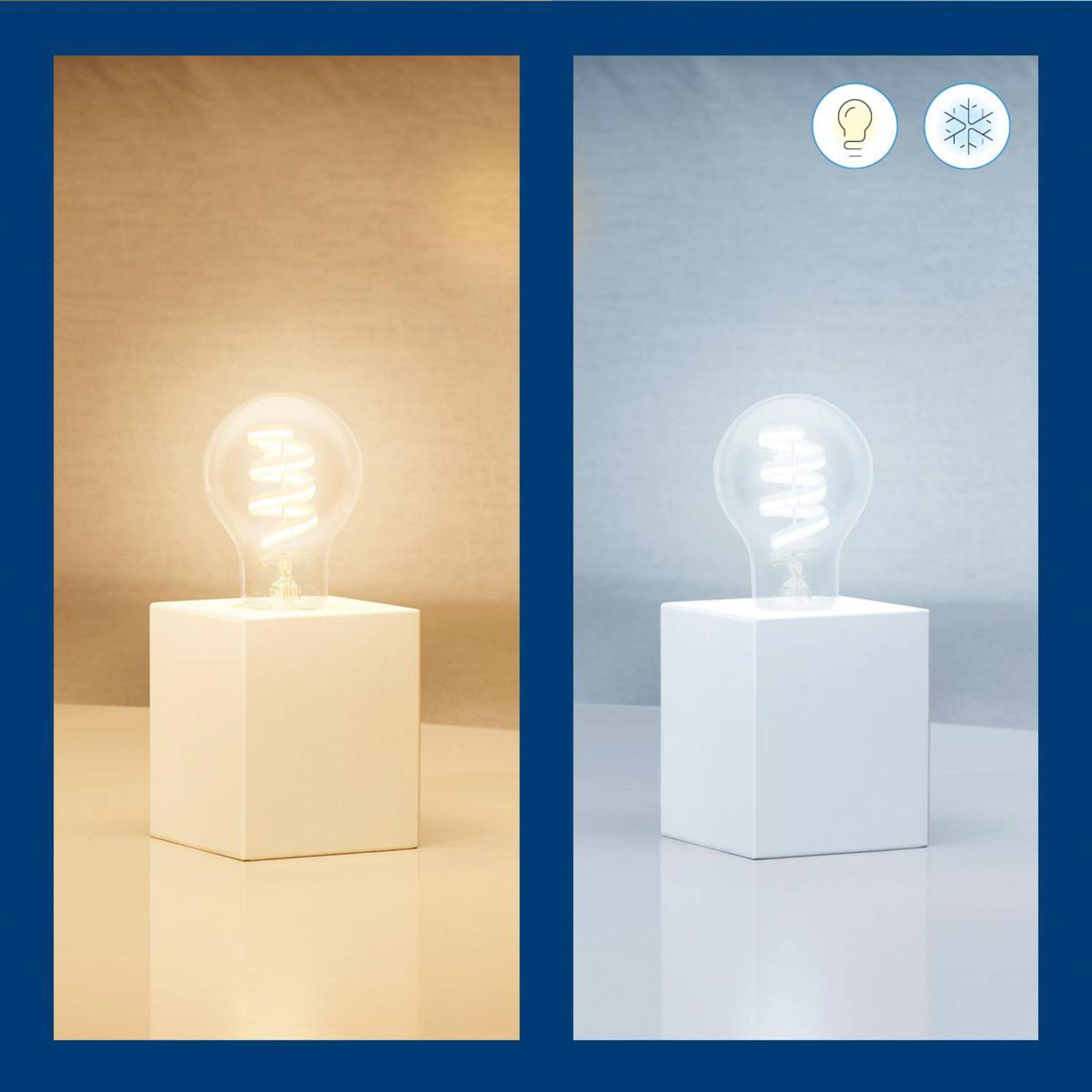 WiZ A60 LED-Filamentlampe WiFi E27 6,3W RGBW WiZ A60 LED-Filamentlampe WiFi E27 6,3W RGBW von WiZ