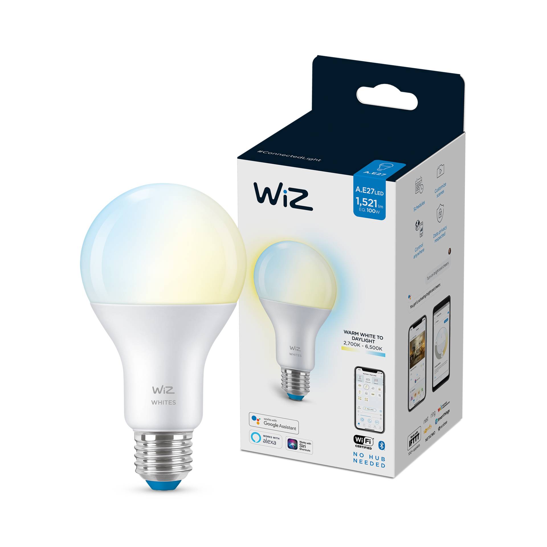 WiZ - A67-Glühbirne E27 Tunable White - Smart Home -w WiZ - A67-Glühbirne E27 Tunable White - Smart Home -w von WiZ