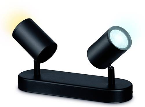 WiZ IMAGEO Spots 2x5W B 27-65K TW 871951455183100 LED-Deckenleuchte 10W Schwarz WiZ IMAGEO Spots 2x5W B 27-65K TW 871951455183100 LED-Deckenleuchte 10W Schwarz von WiZ