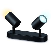 WiZ IMAGEO Spots Deckenleuchte Tunable 2x 5W Weiß - Schwarz von WiZ