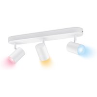 WiZ IMAGEO Spots Deckenleuchte Tunable Farbig 3x 5W - Weiß von WiZ