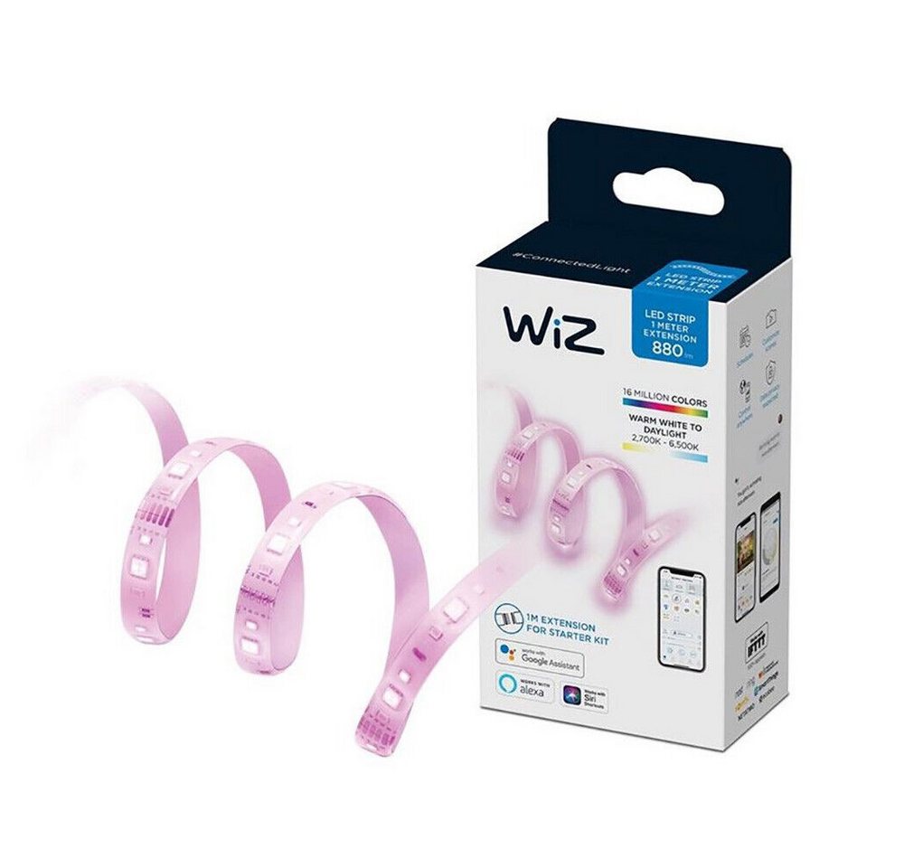 WiZ Lichtanlage WiZ Wi-Fi BLE LEDStrip Erweiterung 1m - LED Beleuchtung WiZ Lichtanlage WiZ Wi-Fi BLE LEDStrip Erweiterung 1m - LED Beleuchtung von WiZ
