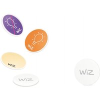 WiZ NFC-Tags 4er-Set - Smarte Lichtsteuerung - Weiß von WiZ