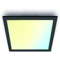 WiZ Panel Deckenleuchte Tunable White Quadratisch 3400lm - Schwarz von WiZ