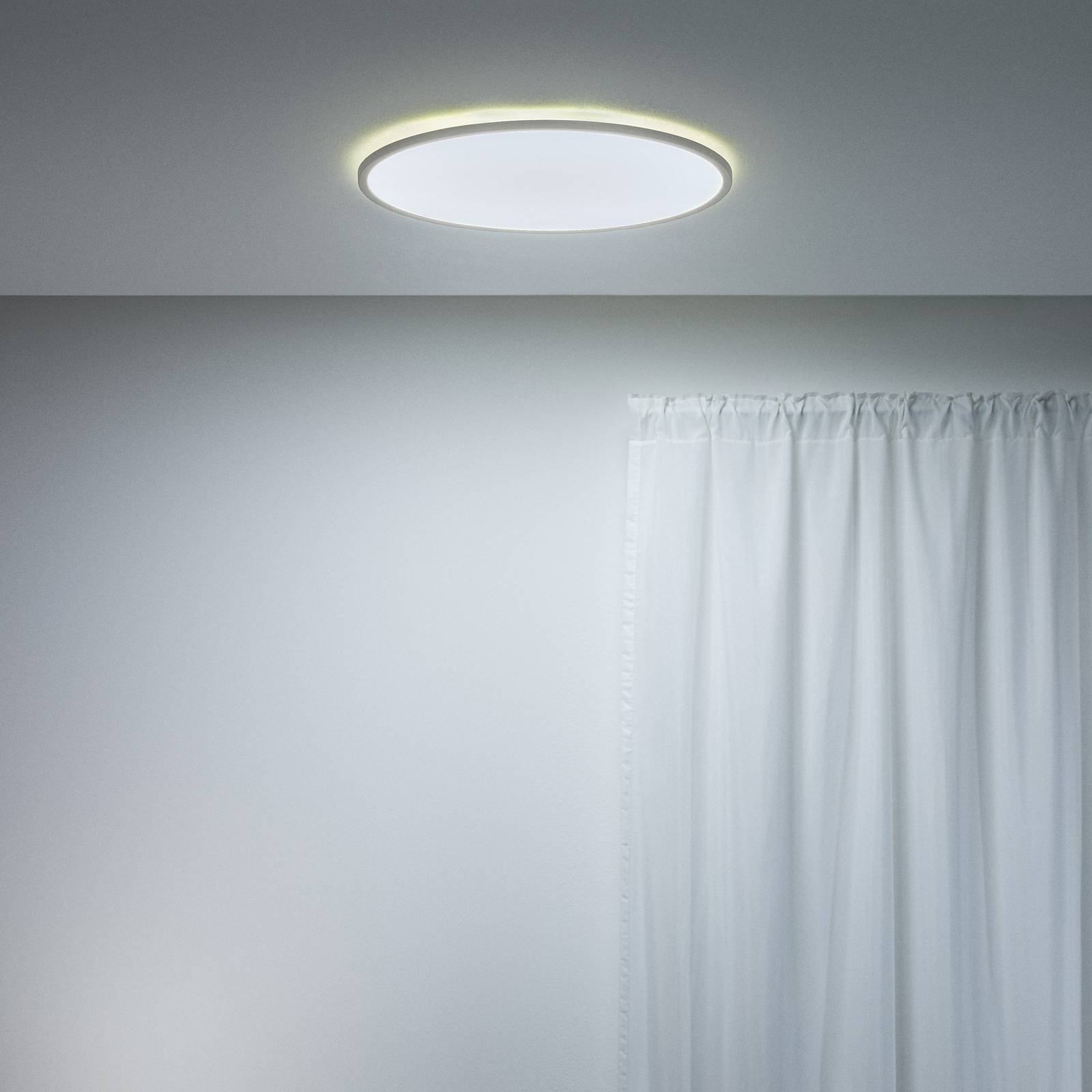 WiZ SuperSlim LED-Deckenleuchte CCT Ø55cm weiß von WiZ