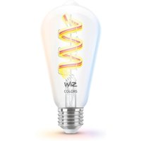 WiZ Tunable White & Color E27 ST64 40W - Smarte Filament Lampe - Weiß von WiZ