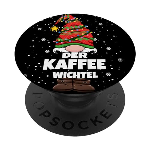 Kaffee Wichtel Weihnachten Wichtel Kaffee Damen Herren PopSockets mit austauschbarem PopGrip Kaffee Wichtel Weihnachten Wichtel Kaffee Damen Herren PopSockets mit austauschbarem PopGrip von Wichtel Weihnachten im Gnom Outfit für Familie