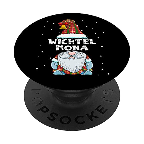 Wichtel Mona Partnerlook Vornamen Weihnachtsoutfit PopSockets mit austauschbarem PopGrip Wichtel Mona Partnerlook Vornamen Weihnachtsoutfit PopSockets mit austauschbarem PopGrip von Wichtelkostüm Partnerlook Weihnachten Geschenke